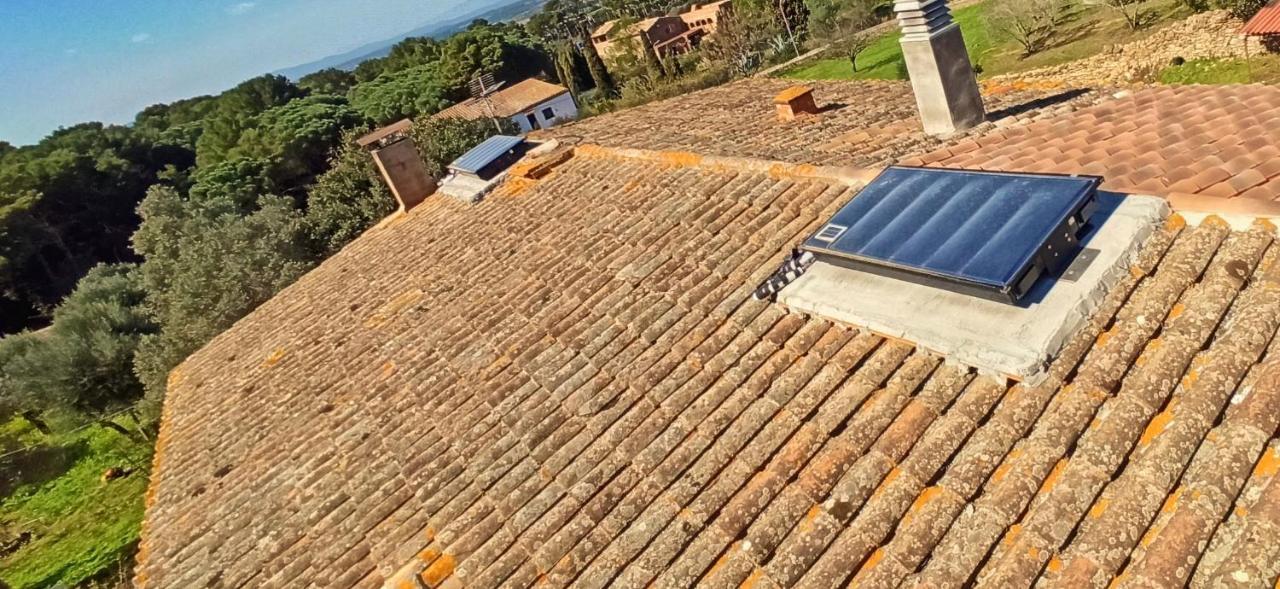 Can Costals Terraza Pals Exterior foto